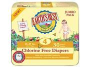 Earth s Best Chlorine Free Diapers Size 4 30 Diapers