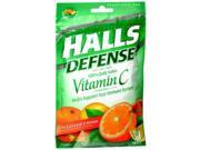 Halls Defense Vitamin C Supplement Drops Assorted Citrus 30 ct.