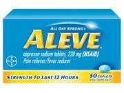 Aleve Caplets 50 Count