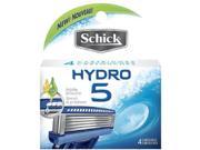 Schick Hydro 5 Blade Refill 4 count
