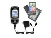 Double Wall Home Charger with tips including compatible with the Samsung SGH E635