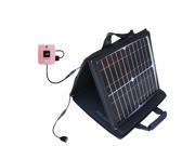 SunVolt MAX Solar Charger compatible with the Samsung Cleo and one other device; charge from sun at wall outlet like speed