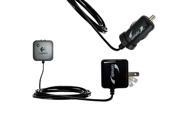 Car Home Charger Kit compatible with the Logitech Wireless Speaker Adapter