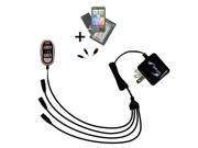 Quad output Wall Charger includes tip for the Bushnell Yardage Pro
