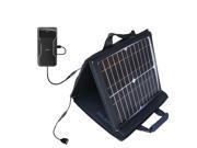 SunVolt Solar Charger compatible with the Jabra Journey and one other device charge from sun at wall outlet like speed