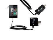 Car Home Charger Kit compatible with the Kobo Arc 10 HD