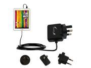 International Wall Charger compatible with the Archos 80 Titanium