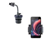 Small Compact Cup Holder compatible with the HTC Desire 10 Pro Lifestyle