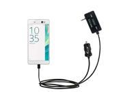 FM Transmitter Plus Car Charger compatible with the Sony Xperia XA Ultra