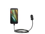 Mini Car Charger compatible with the Motorola Moto E3 Power