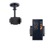Small Compact Windshield Car Auto Holder Mount compatible with the Sony Xperia X Compact