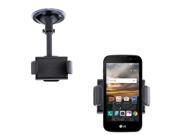 Small Compact Windshield Car Auto Holder Mount compatible with the LG K3
