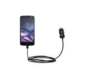 Mini Car Charger compatible with the Motorola Moto Z