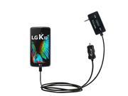 FM Transmitter Plus Car Charger compatible with the LG K8 K10