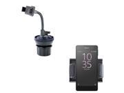 Small Compact Cup Holder compatible with the Sony Xperia E5