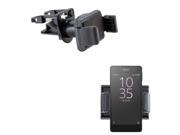 Small Compact Vent Clip Car Auto Holder Mount compatible with the Sony Xperia E5