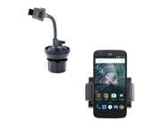 Small Compact Cup Holder compatible with the ZTE Warp 7