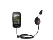 Retractable USB Power Port Ready charger cable designed for the Garmin Oregon 700 and uses TipExchange