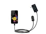 FM Transmitter Plus Car Charger compatible with the LG K4
