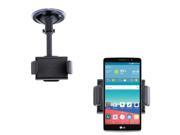 Small Compact Windshield Car Auto Holder Mount compatible with the LG Stylo 3