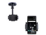 Small Compact Windshield Car Auto Holder Mount compatible with the LG X Power