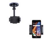 Small Compact Windshield Car Auto Holder Mount compatible with the LG Tribute HD