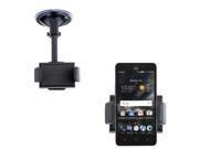 Small Compact Windshield Car Auto Holder Mount compatible with the ZTE Sonata 3