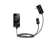 FM Transmitter Plus Car Charger compatible with the Sony NWZ E380