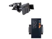 Small Compact Vent Clip Car Auto Holder Mount compatible with the Sony Xperia X Compact