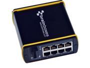 Brainboxes Hardened Industrial 8 Port Ethernet Switch 10 100