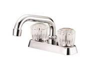 FAUCET LAUNDRY 4IN 2HNDL CHRM