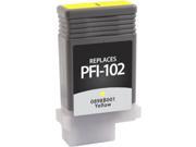 West Point Ink Cartridge Alternative for Canon PFI 102Y Yellow