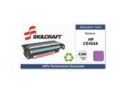 SKILCRAFT 751000NSH1282 Remanufactured CE403A Toner Magenta Magenta