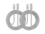 SIIG Zinc Alloy USB-C to USB-A Charging & Sync Braided Cable - 6.6ft, 2-Pack SIIG Zinc Alloy USB-C to USB-A Charging & Sync Braided Cable - 6.6ft, 2-Pack