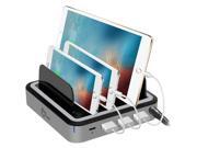 SIIG AC-PW1E12-S1 48W 4-Port Usb With Type-C Pd Laptop Charging Station - Power Adapter - Ac 100-240 V - 48 Watt - Output Connectors: 4 - White SIIG AC-PW1E12-S1 48W 4-Port Usb With Type-C Pd Laptop Charging Station - Power Adapter - Ac 100-240 V - 48 Watt - Output Connectors: 4 - White