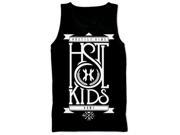 HK Army Tank Top Stacked Black Small
