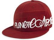 Planet Eclipse Signature Hat Red M L