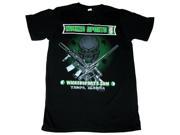 Wicked Sports Paintball T Shirt Black Green Skull 3X