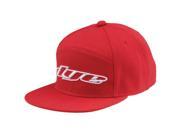 Dye Paintball Snap Hat Logo Red OSFM