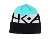 HK Army Beanie DVO Reversible Teal Grey Black