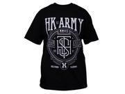 HK Army T Shirt 2016 Monogram 2 Black 2X