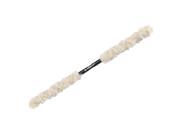 Dye Fuzzy Stick Folding Swab Squeegee White