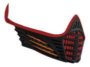 Virtue Vio Goggle Contour Facemask Red Orange Black