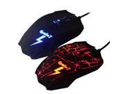 A jazz Quake 7 Professional 8 buttons Custom Gaming Game Mouse Avago A5050 800 1200 1600 2400DPI Blue LED Breathing Light New in Metal Box