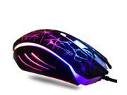 A jazz A Jazz dark knight Professional Gaming Game Mouse 800 1200 1600 2400 DPI 6 buttons Light Mouse