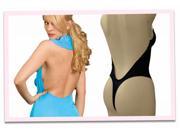 Fullness Thong Back Backless Body Shaper Push Up Padded Bra with Convertible Straps