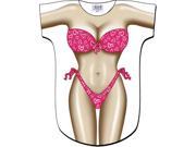 L.A. Imprints Fun Sexy Hearts Bikini Beach Wear Swimwear Bikini Cover up T shirt 4520