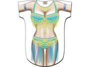 L.A. Imprints Fun Sexy Belly Dancer Outfit Beach Wear Swimwear Bikini Cover up T shirt Style 4505