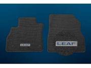 2013 Nissan Leaf Sorona Carpeted Floor Mats 4 Piece Black 999E2 8Z001