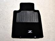 2010 2013 Nissan 370Z Coupe Carpeted Floor Mats 2 piece Black